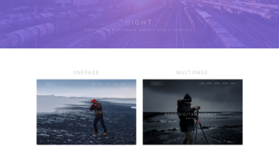 SIGHT - Free Responsive HTML Template