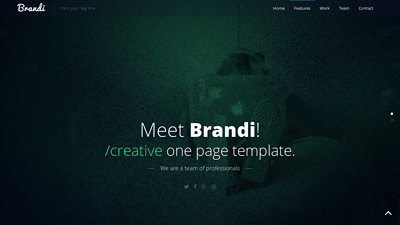 Brandi - Free Responsive HTML Template