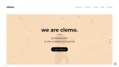 Clemo - Free Responsive HTML Template