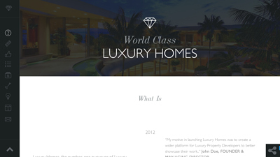 Luxury - Free Responsive HTML Template