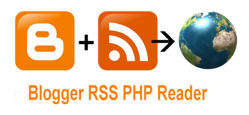 PHP Blogger RSS Reader Script